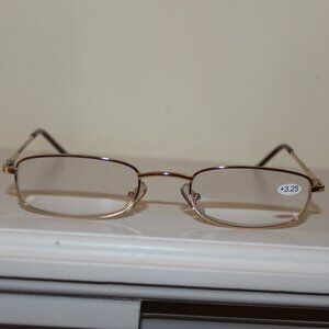 Hilco Men's Reading Glasses +3.25 (VR106)